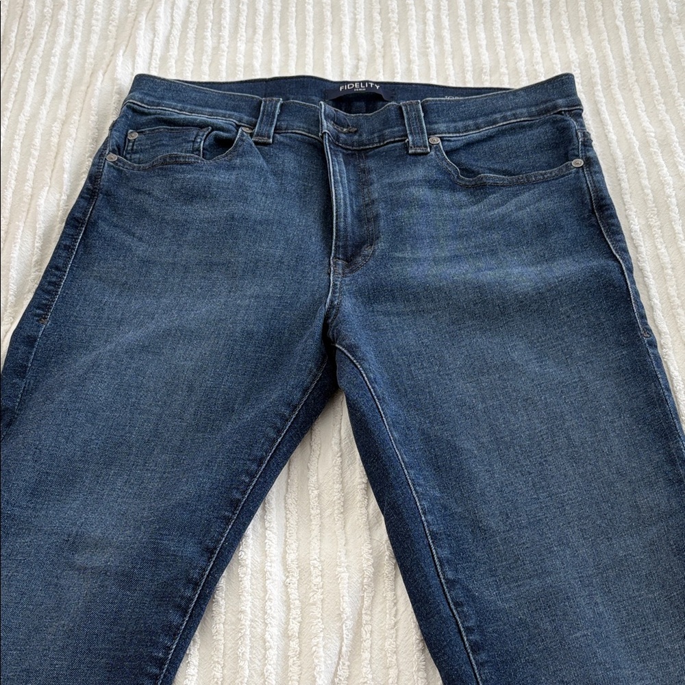 Fidelity Men's Indigo Slim Straight Jeans